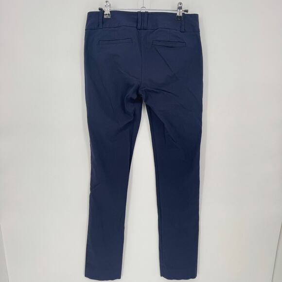 The Limited Exact Stretch Navy Blue Straight Leg Dress Pants Women's Size 2R - Picture 6 of 8
